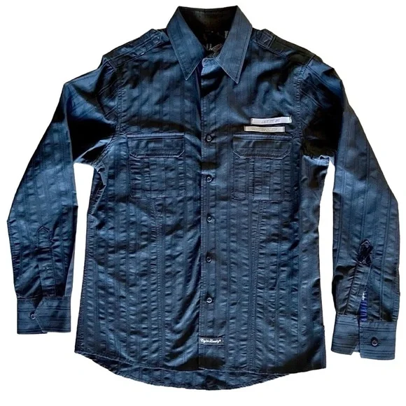 English Laundry Beatles Let It Be Lyrics Shirt Black S - Picture 2 of 10